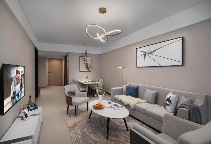 Апартаменты Deluxe 2 Спальни, Citadines New District Wuxi