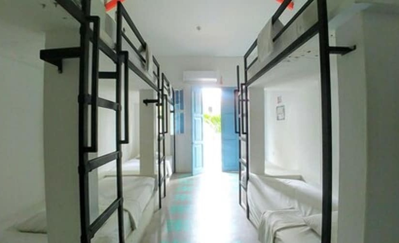 Кровать в Общей Комнате, Media Luna Hostel