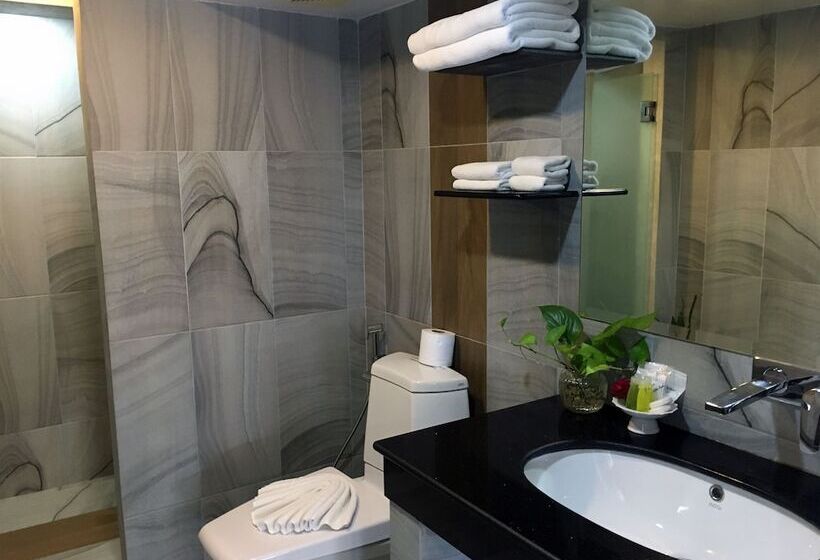 침실 2개 바다 전망 아파트, The Front Hotel And Apartments