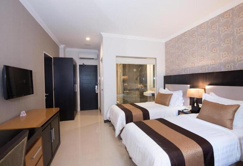 غرفة ديلوكس مطلة على المدينة, The Victoria Hotel Yogyakarta