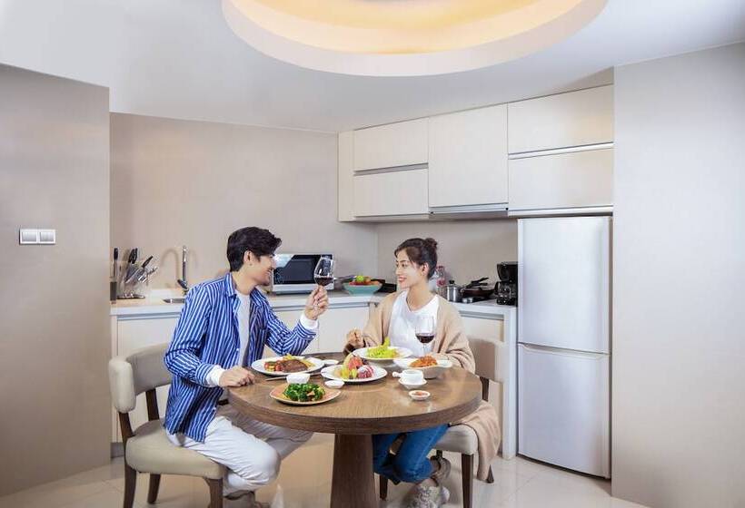 سوئیت دلوکس 2 خوابه, Pan Pacific Serviced Suites Ningbo