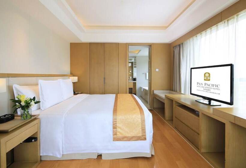 Suite Deluxe 2 Quartos, Pan Pacific Serviced Suites Ningbo