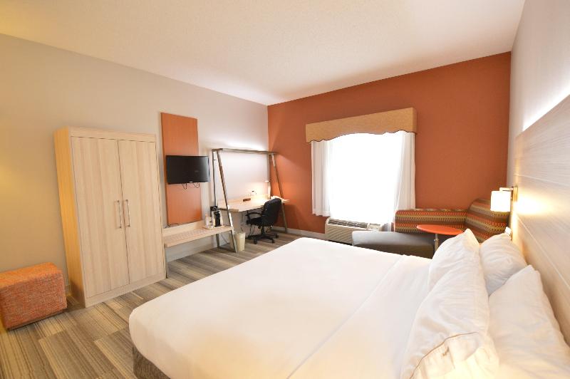 장애인을 위한 킹사이즈 침대 스탠다드 룸, Holiday Inn Express Toledo Oregon, An Ihg