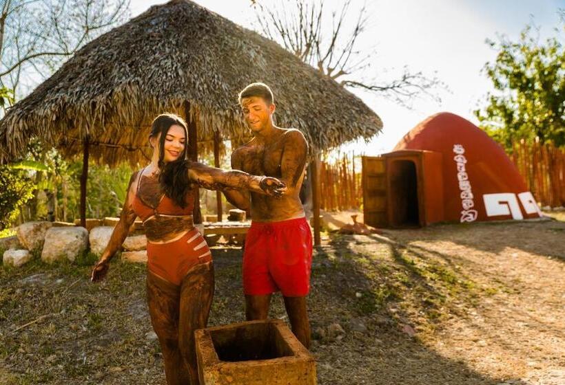 标准间带游泳池, Uxmal Resort Maya