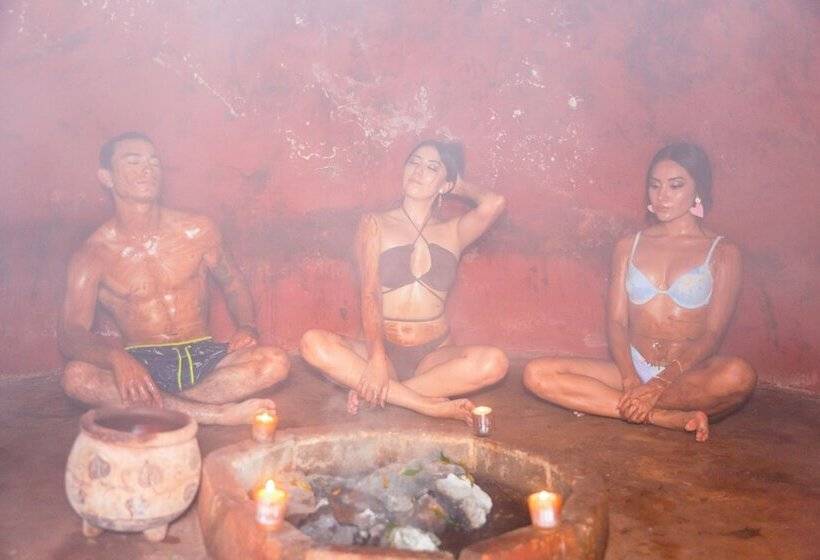 带2个双人床的标准工作室, Uxmal Resort Maya