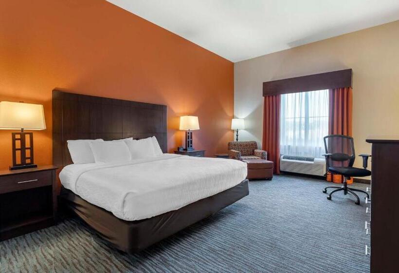 장애인을 위한 킹사이즈 침대 스탠다드 룸, Best Western Plus Longhorn Inn & Suites