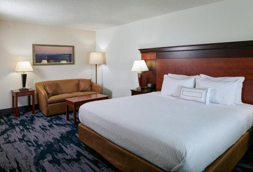 스탠다드 룸 킹사이즈 침대, Fairfield Inn & Suites Detroit Livonia