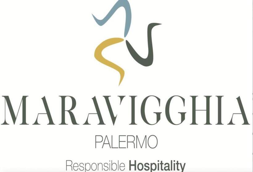 اتاق استاندارد با وان آب گرم, Maravigghia Palermo Rooms