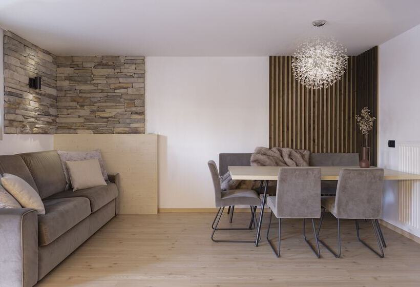 带1个卧室的高级公寓, Family Aparthotel Winklwiese