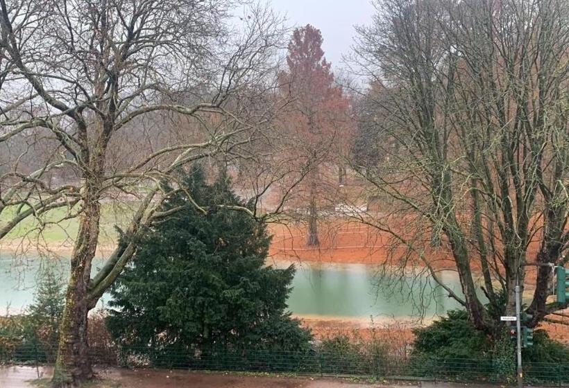 Номер Стандарт, Geroweiher Doppelbettzimmer Mönchengladbach Stadtmitte