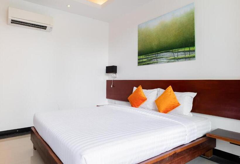 غرفة قياسية مطلّة علي حمام السباحة, Green View Village Resort   Sha Plus