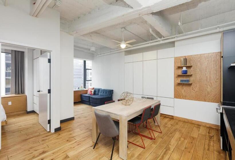Apartamento Premium 1 Dormitório, Placemakr Wall Street