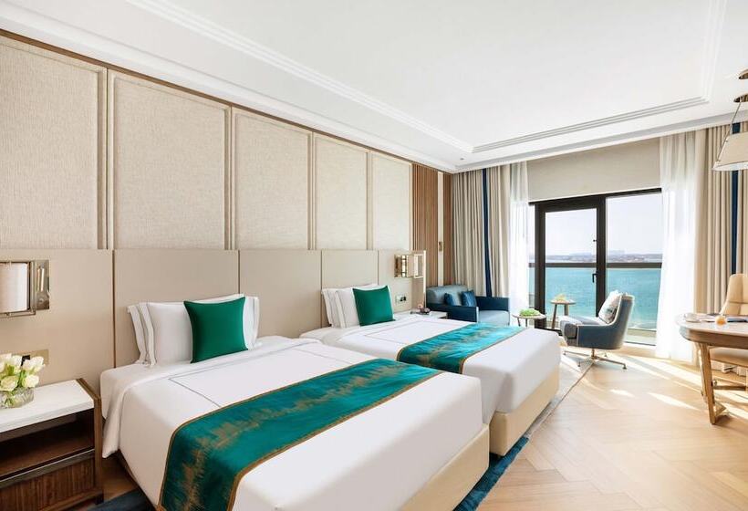 اتاق لوکس با چشم‌انداز دریا, Taj Exotica Resort & Spa, The Palm, Dubai