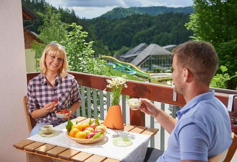 اتاق استاندارد با بالکن, Eco Terme Snovik, Kamnik