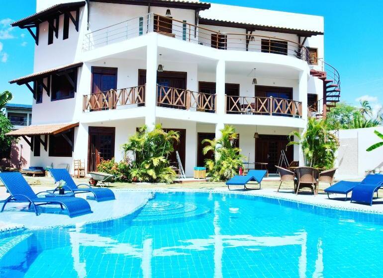 غرفة سوبيريور رباعية, E Pousada Cumbuco Guesthouse