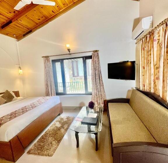 اتاق استاندارد با تخت بزرگ, Sea Hawk Hill Resort A Luxury Boutique Resort, 20 Km From Nainital