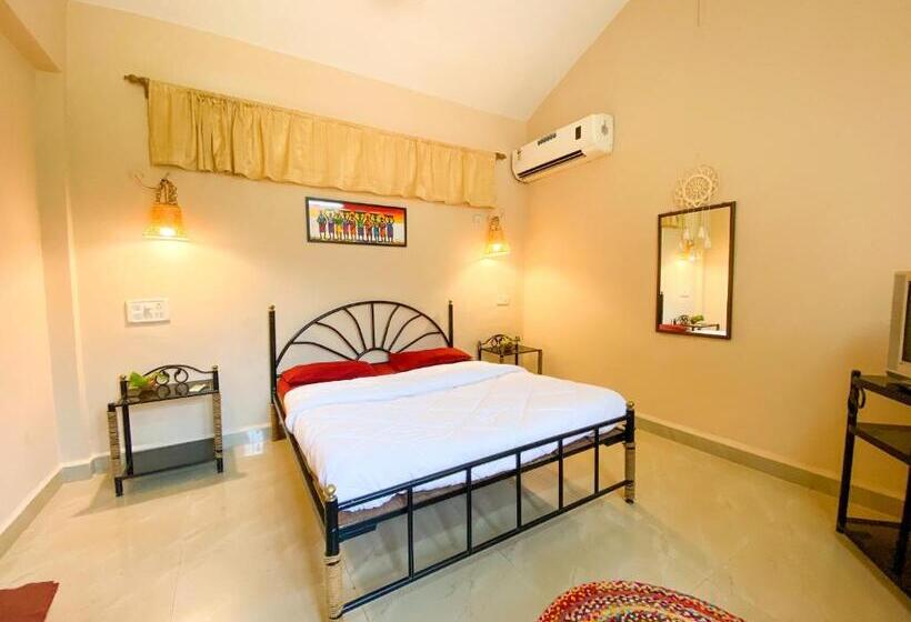 带阳台的豪华间, Nomadgao Vila Nova   Comfort, Great Views, Fast Wifi & Interesting People
