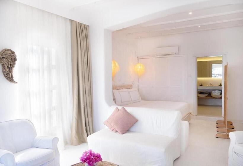 Люкс Кровать Кинг, Yasos Suites