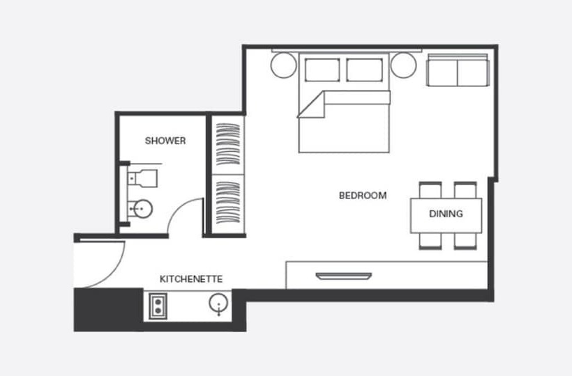 Escritório Deluxe, Fraser Suites Perth