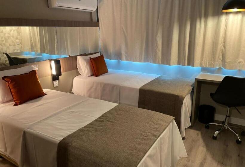 침실 1개 아파트, Logic Hotel Volta Redonda