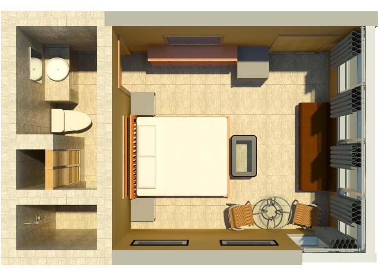 اتاق استاندارد, Boutique Hotel Las Cascadas