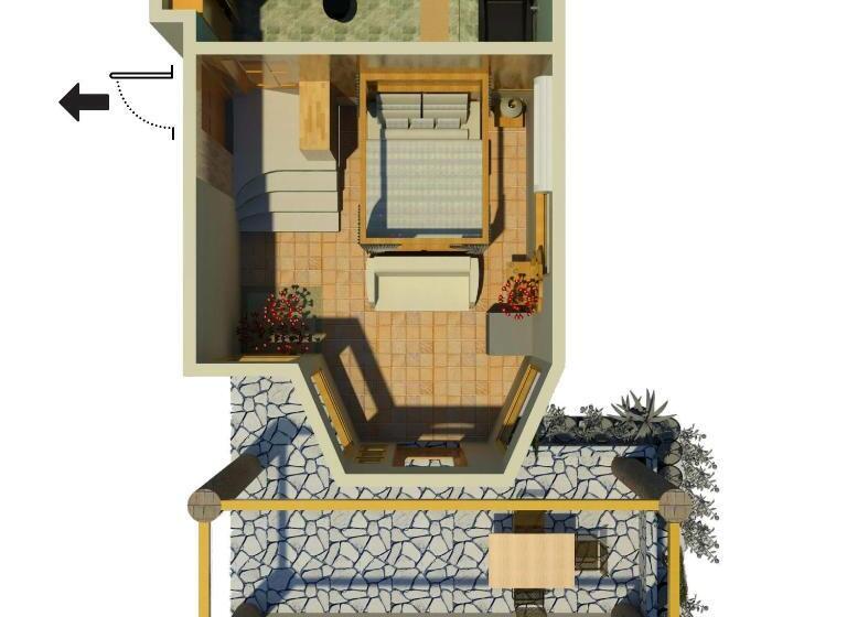 2 Bedroom Apartment Garden View, Boutique Hotel Las Cascadas