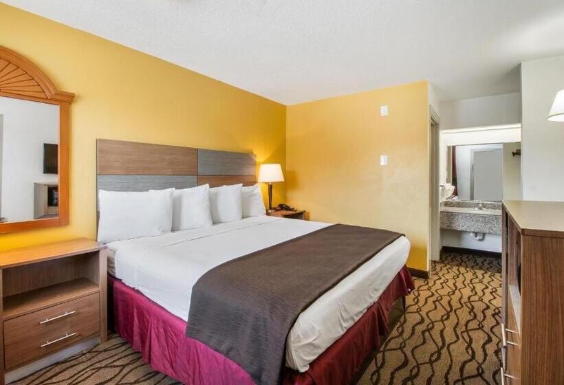 اتاق استاندارد با تخت بزرگ, Motel 6 Galveston, Tx Seawall