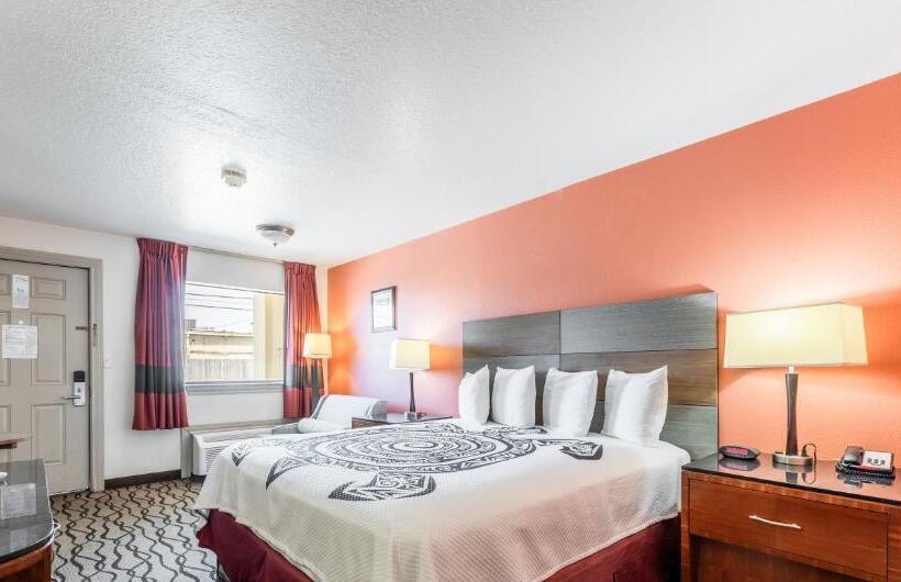 اتاق استاندارد در طبقه همکف, Motel 6 Galveston, Tx Seawall