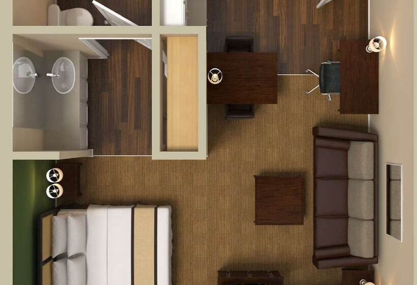 Студия Deluxe, Extended Stay America Suites  Shelton  Fairfield County
