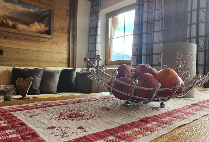 Апартаменты 1 Спальня с Видом, Apart Haus Alpenhof