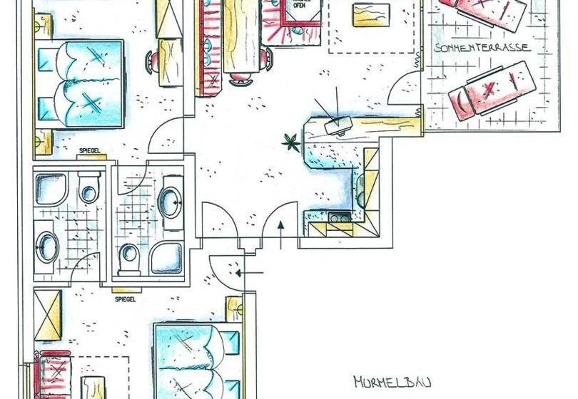 Апартаменты 2 Спальни, Landhaus Raich