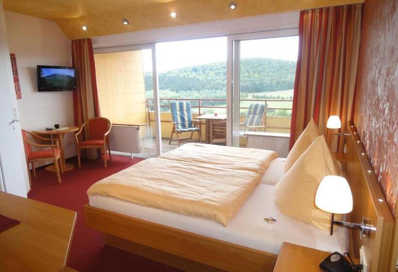 Comfort room with balcony, Wohlfühlhotel Waldcafé Jäger
