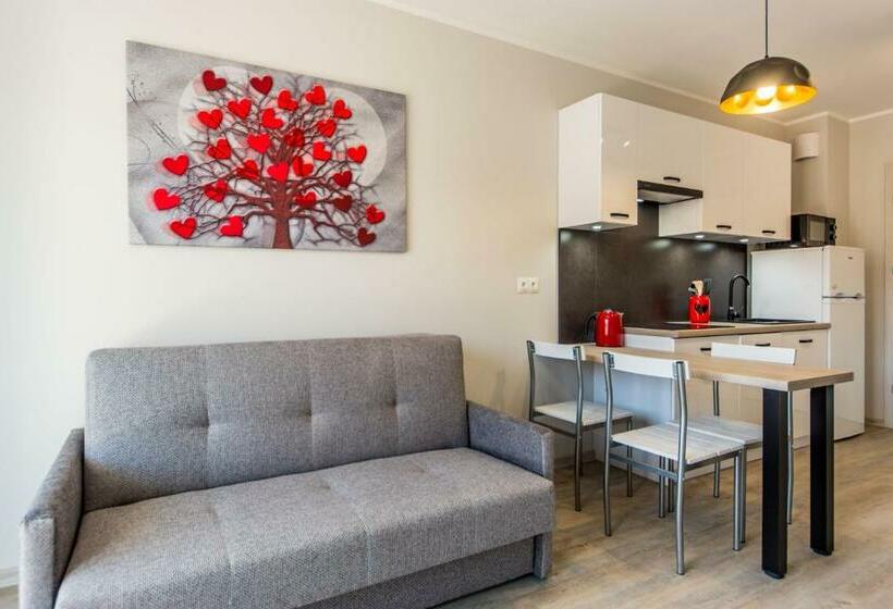 Апартаменты 1 Спальня, Wczasowa 8 Apartments