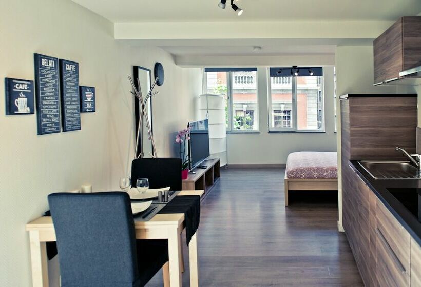 Апартаменты Классик 1 Спальня, Appart Hotel Léopold Liège Centre