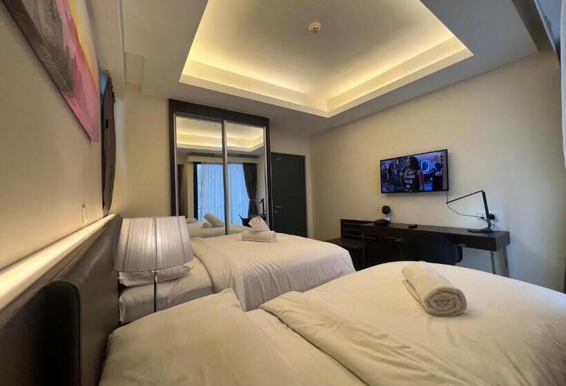 آپارتمان 1 خوابه با چشم‌انداز باغ, Quince Home Grand Ion Delemen Genting Highlands