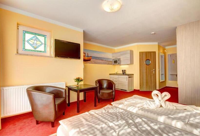 주방 포함 주니어 스위트, Aparthotel Strandhus