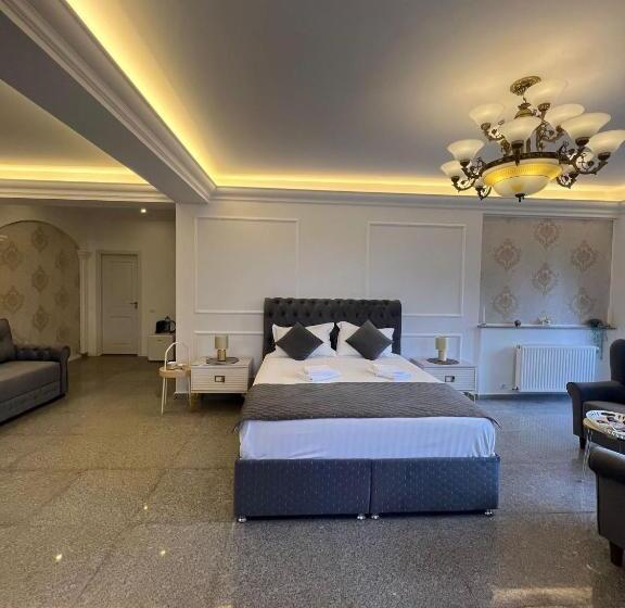 침실 1개 디럭스 아파트, Ami Residence Bucharest Airport,therme&free Parking Otopeni