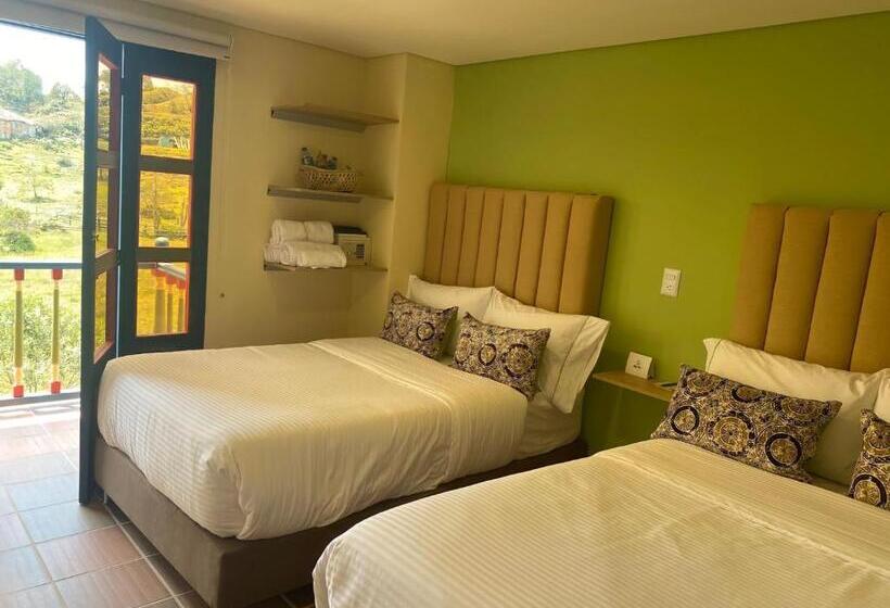 클래식 4인 룸, Ayenda Hotel Bambu Guatape