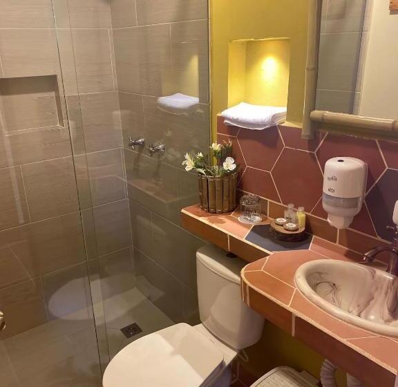스탠다드 룸 더블 침대 2개, Ayenda Hotel Bambu Guatape