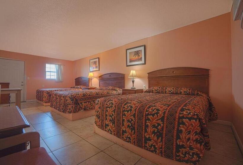 Номер Стандартный Кровать Куин, Monterrey Motel Padre Island, Corpus Christi By Oyo