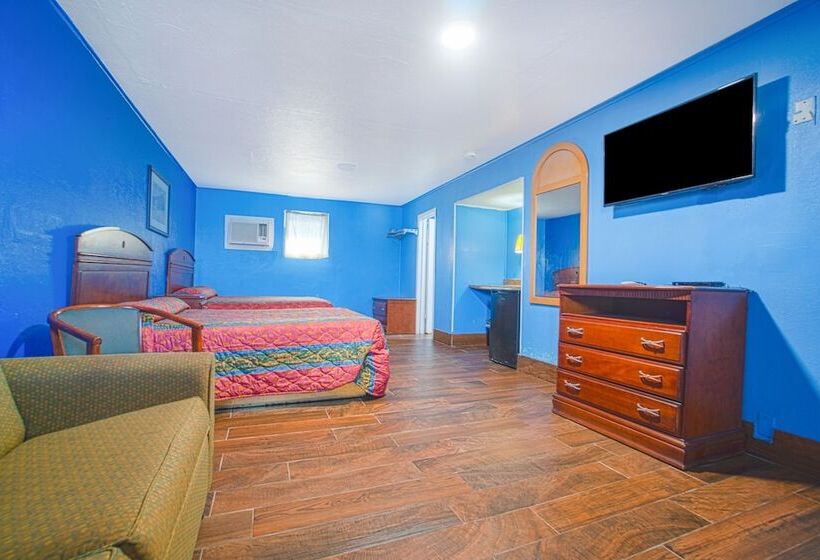 Номер Стандарт 2 Двуспальные Кровати, Monterrey Motel Padre Island, Corpus Christi By Oyo