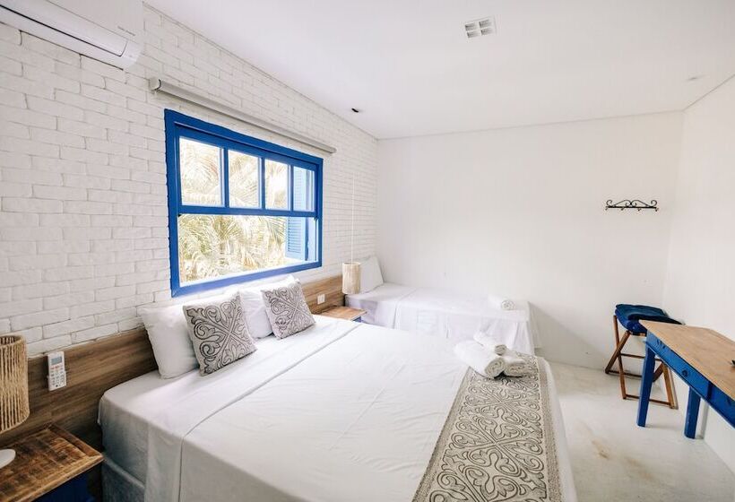 Quarto Triplo Superior, Pousada Villa Santô