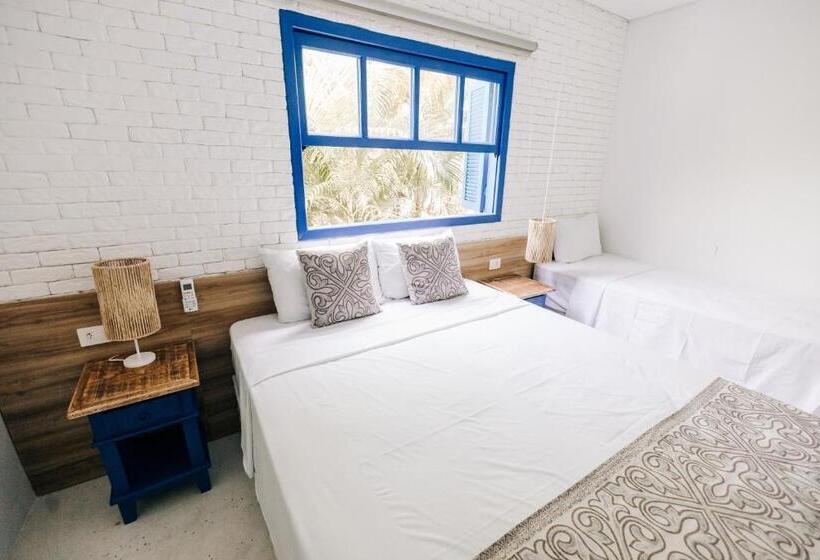 Quarto Triplo Superior, Pousada Villa Santô