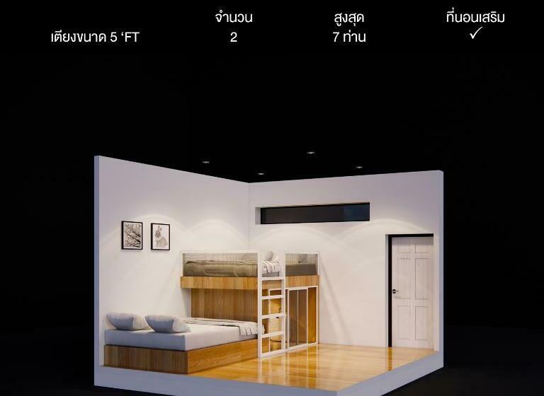 浴室共有ファミリールーム, Paknap Hostel