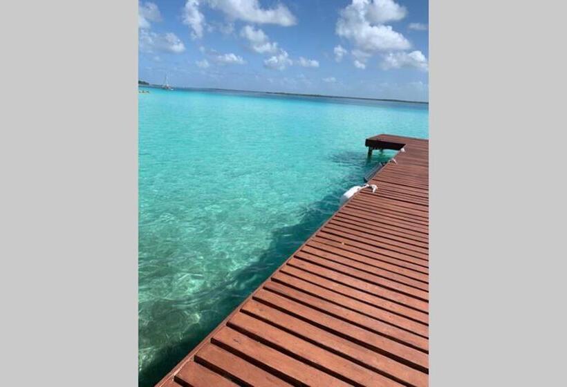 デラックスビラの１ベッドルーム, Casa Pucté Bacalar
