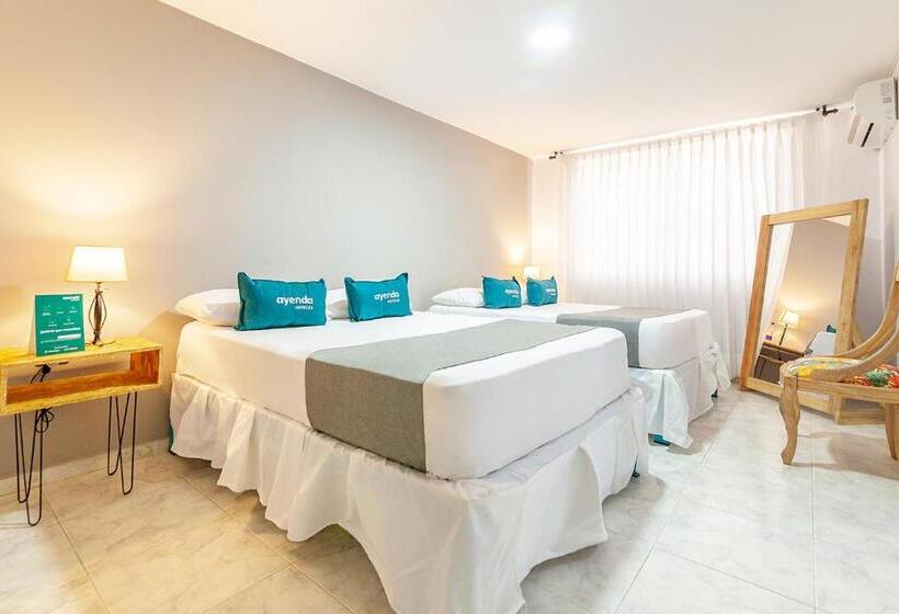 4인용 스탠다드 룸, Ayenda Casa Paulina