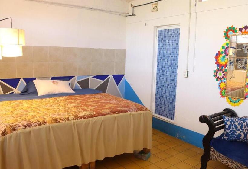 Quarto Deluxe Cama King, Hostel Vallarta