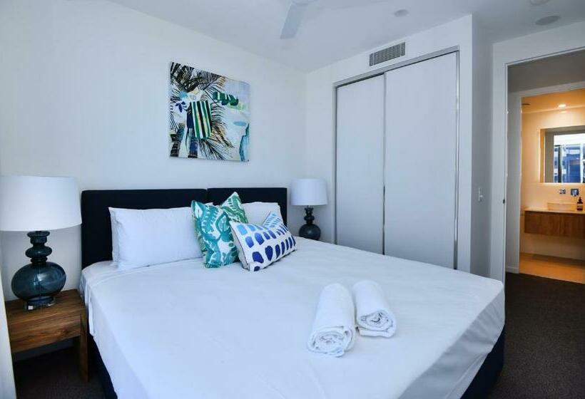 침실 1개 바다 전망 아파트, X Kirra Apartments