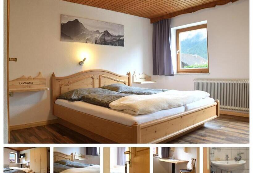 标准间带山景, Pension Lichtspitze