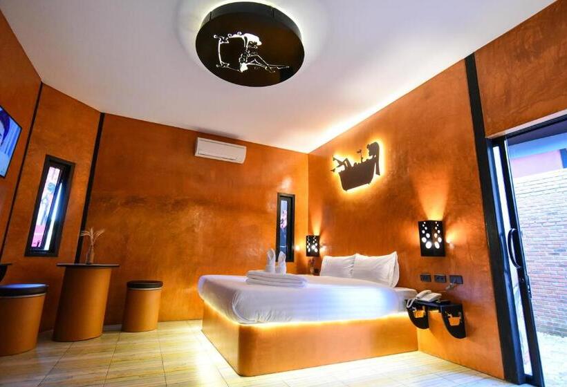 غرفة قياسية سرير كينج, Bedvilla Chiangrai